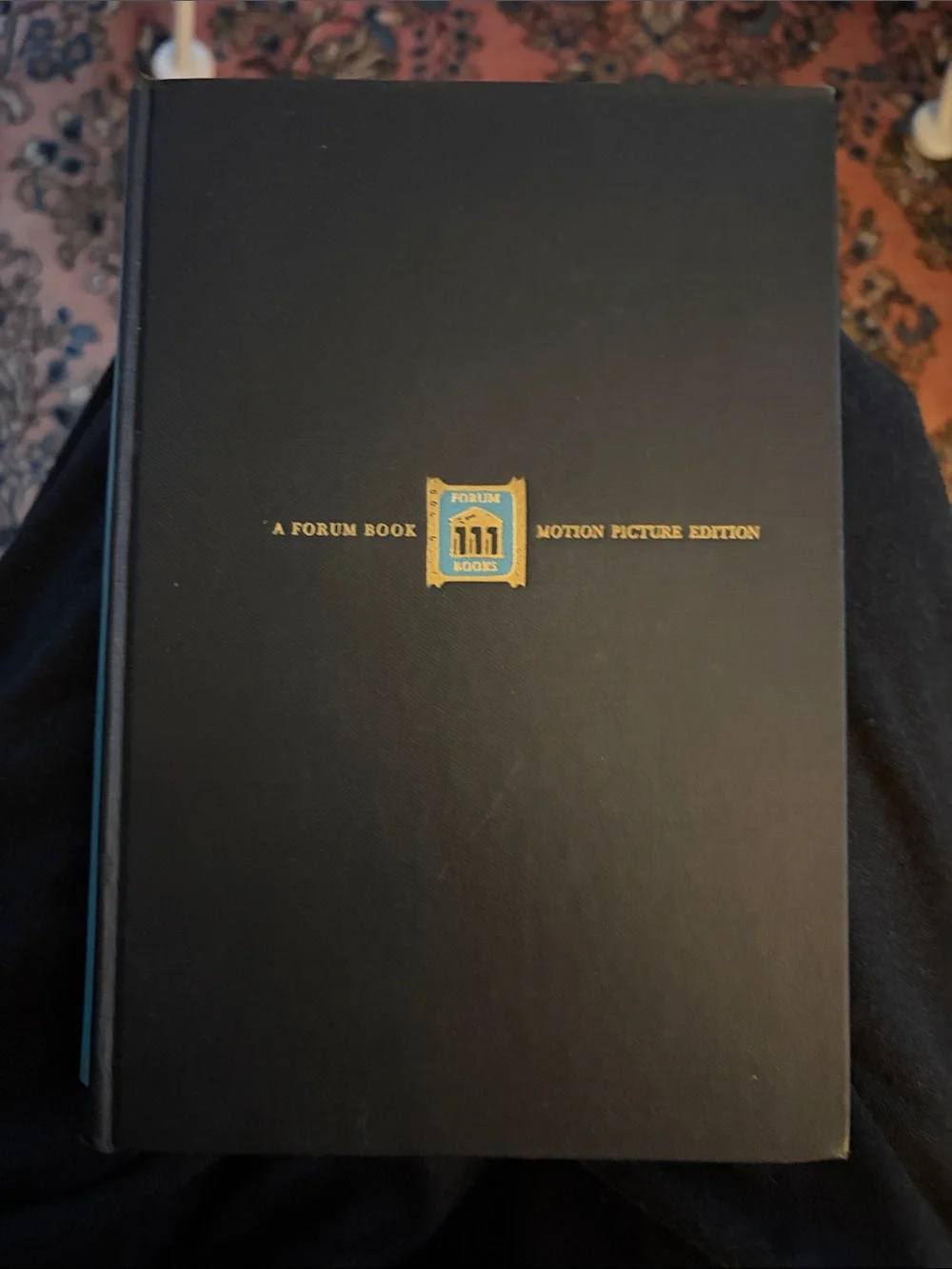 Black Hardcover Coffee Table Book